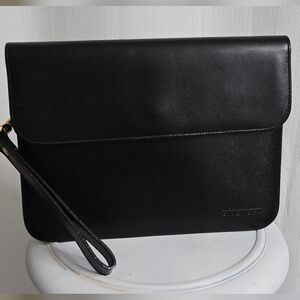 EUC Vintage Givenchy Gentleman Leather Unisex Clutch w/COA